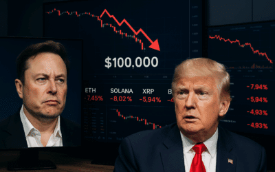 Krypto-Markt-Absturz: Streit zwischen Musk und Trump wird öffentlich