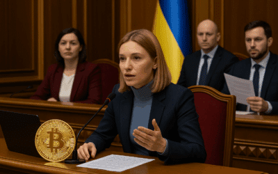Ukrainischer Gesetzesentwurf öffnet Tür für Bitcoin in nationalen Reserven
