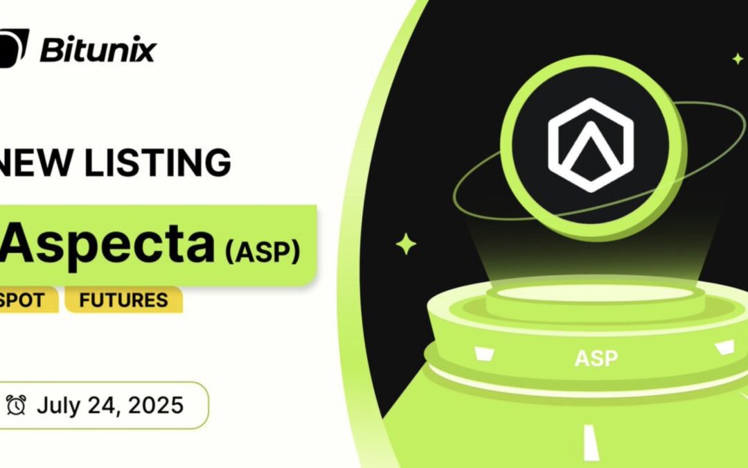 Aspecta (ASP) jetzt handelbar auf Bitunix – Identitätsprojekt startet Token
