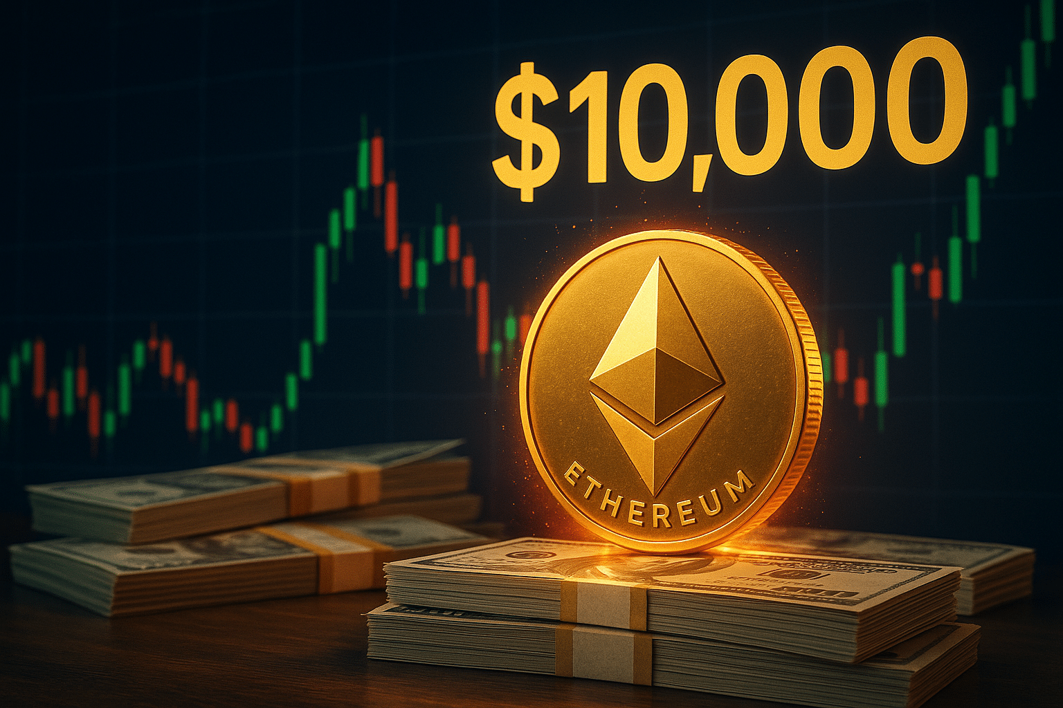 Ethereum auf 10.000 Dollar