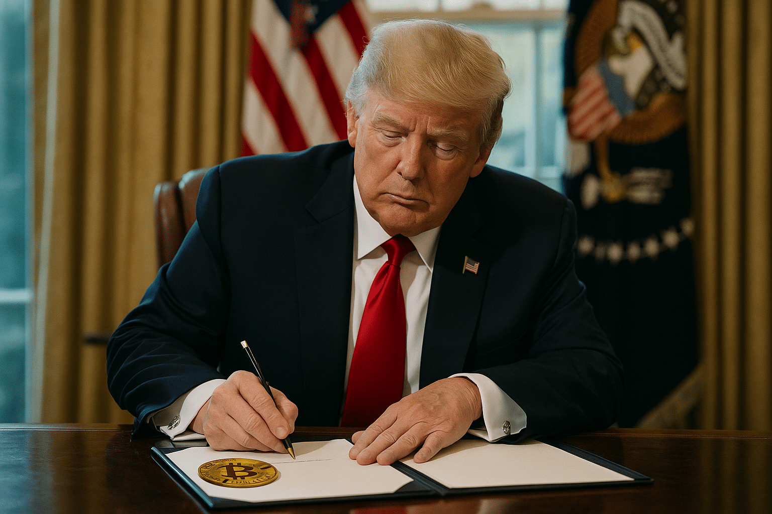Trumps Bitcoin Altersvorsorge