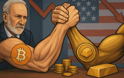 Gold vor Bitcoin: Peter Schiff warnt vor Inflationsrisiken