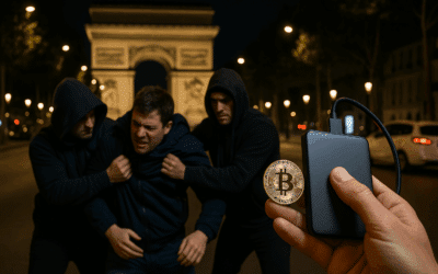 Bitcoin-Raub in Paris: Mann nach Entführung um 2 Millionen Euro erpresst