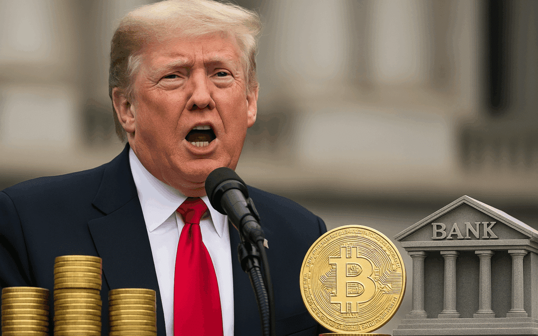 Donald Trump will Banken zur Rechenschaft ziehen – wegen Umgang mit Krypto