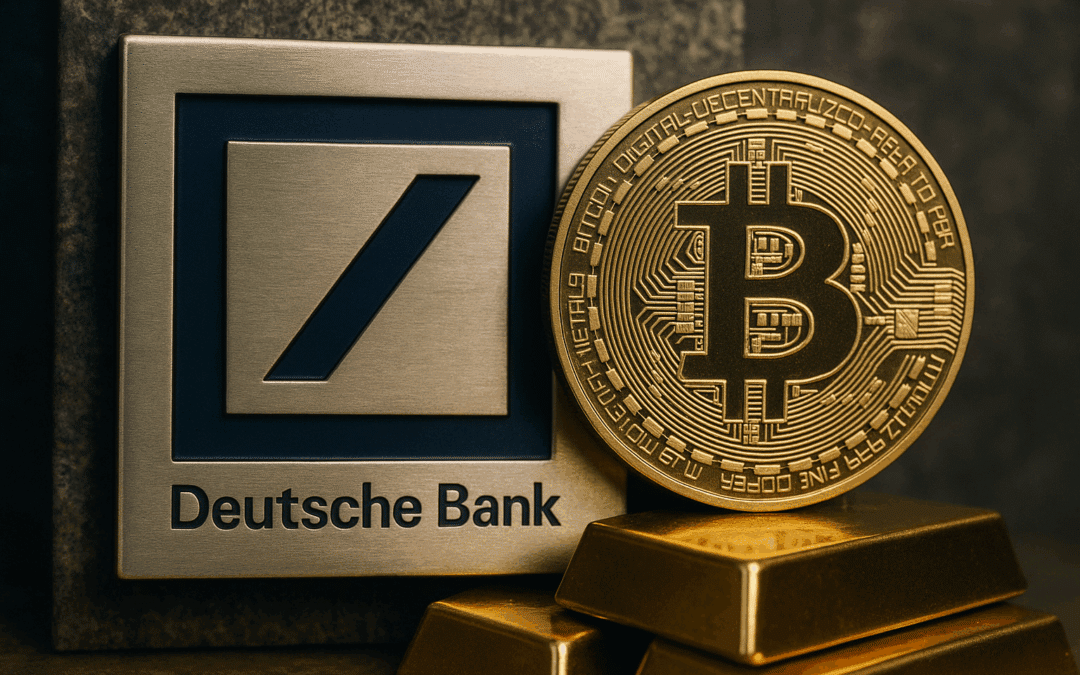 Deutsche Bank erwartet Bitcoin als Reservewert in Zentralbanken bis 2030