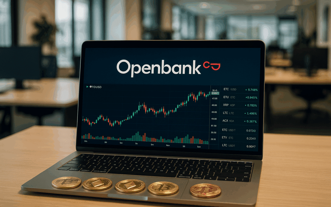 Openbank startet Handel mit führenden Kryptowährungen