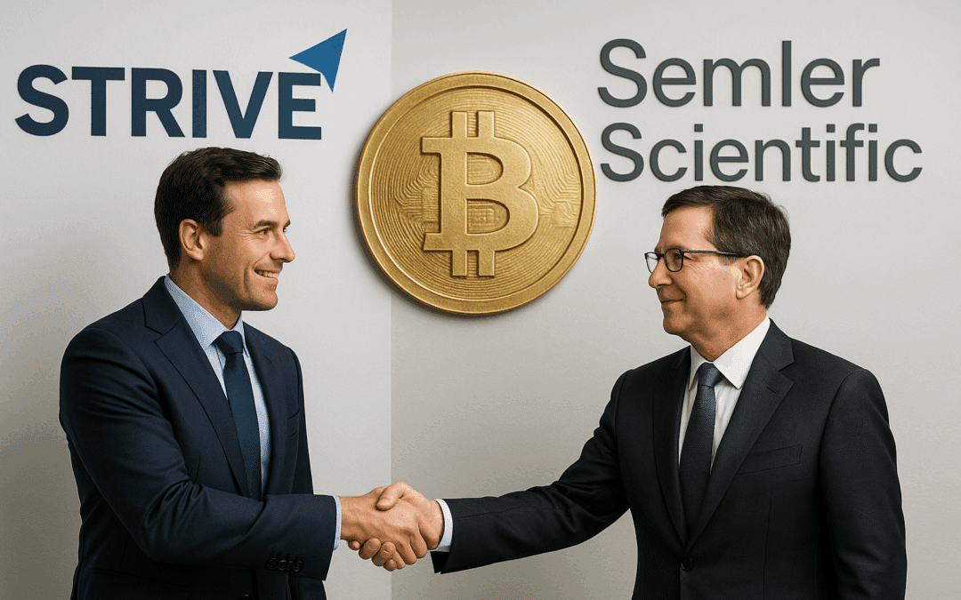 Strive kündigt Akquisition von Semler Scientific an – Fokus auf Bitcoin-Strategie