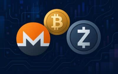 Trader flüchten in Privacy-Coins: Monero und Zcash dominieren den Sonntag