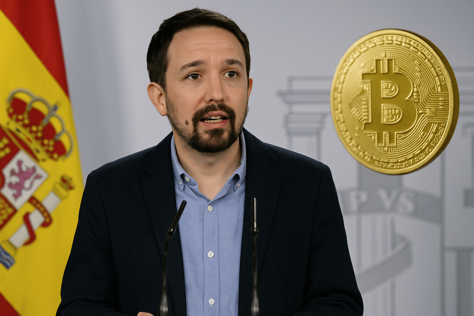 Spaniens Juniorpartner fordert 47 % Krypto-Steuer