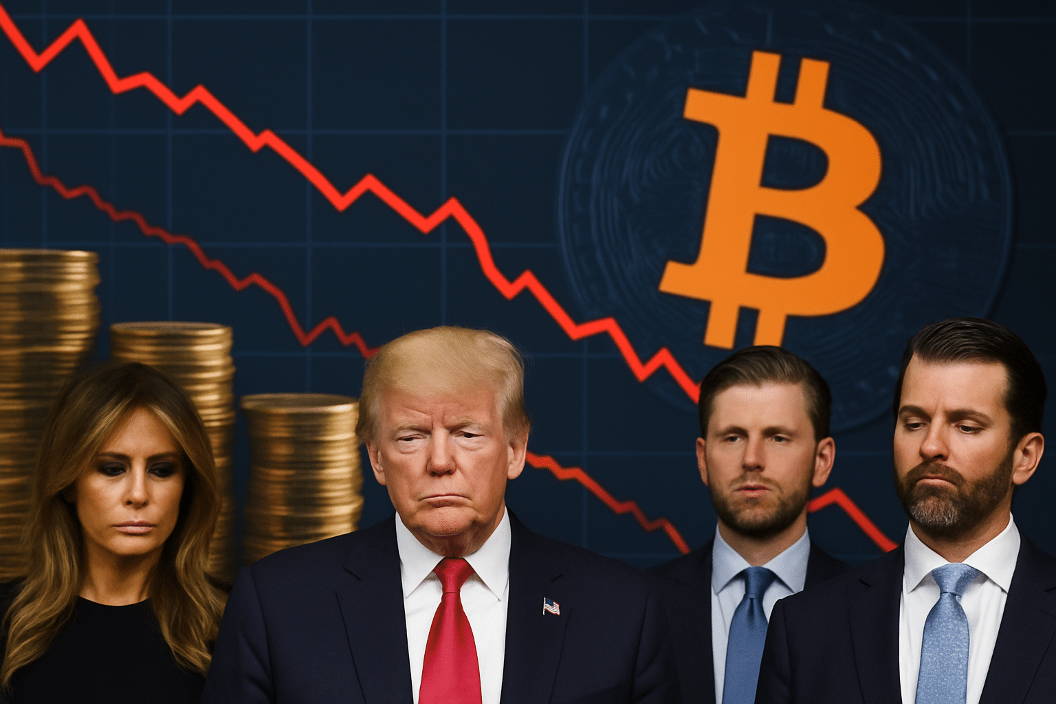 Trump-Clan verliert rund 1 Milliarde Dollar nach Einbruch am Kryptomarkt