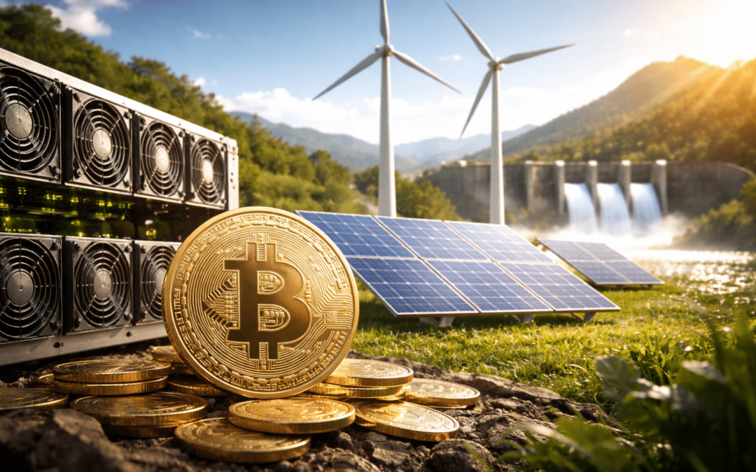 Bitcoin-Mining wird nachhaltiger: 56 % mit sauberer Energie