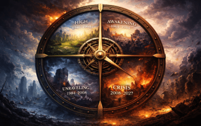 Fourth Turning und Bitcoin: Warum wir am Ende eines Zyklus stehen – und was das für die neue Weltordnung bedeutet