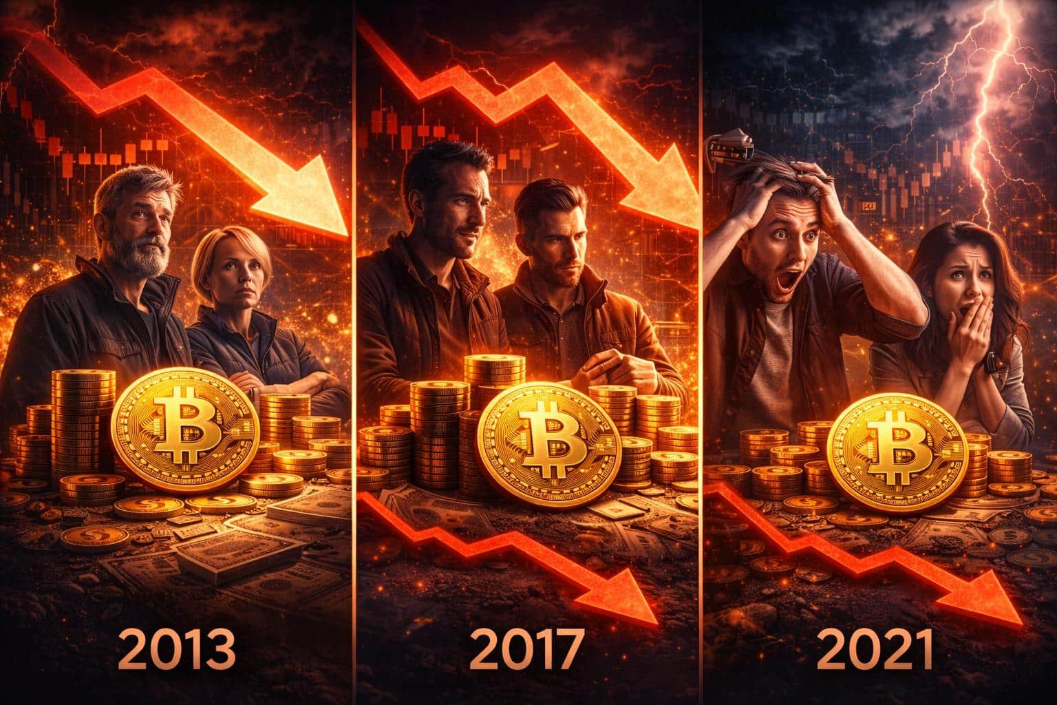 Bitcoin-Veteranen ignorieren 50-Prozent-Crash