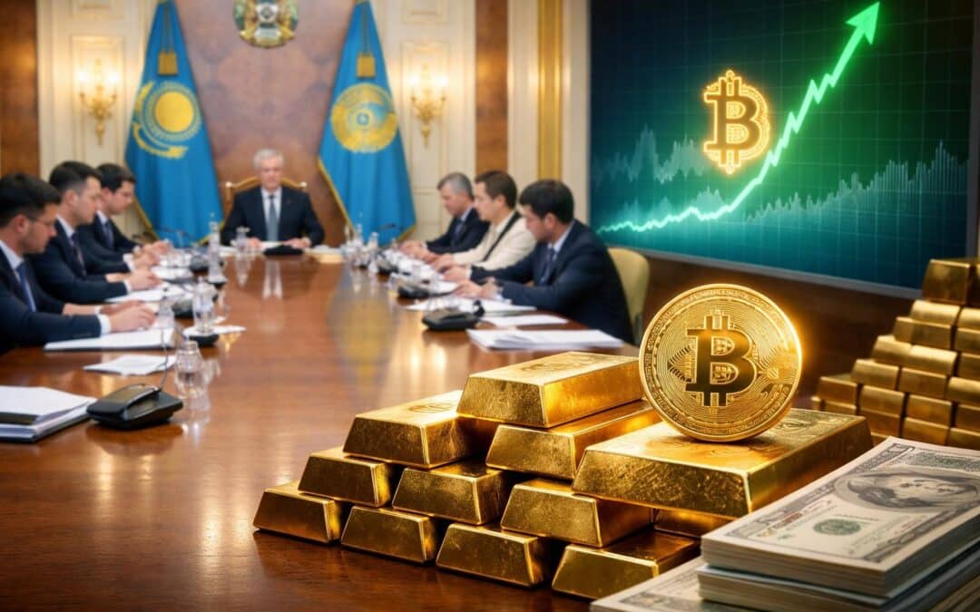 Bitcoin als Reserveasset: Kasachstan macht es vor und schichtet Gold-Bestände um