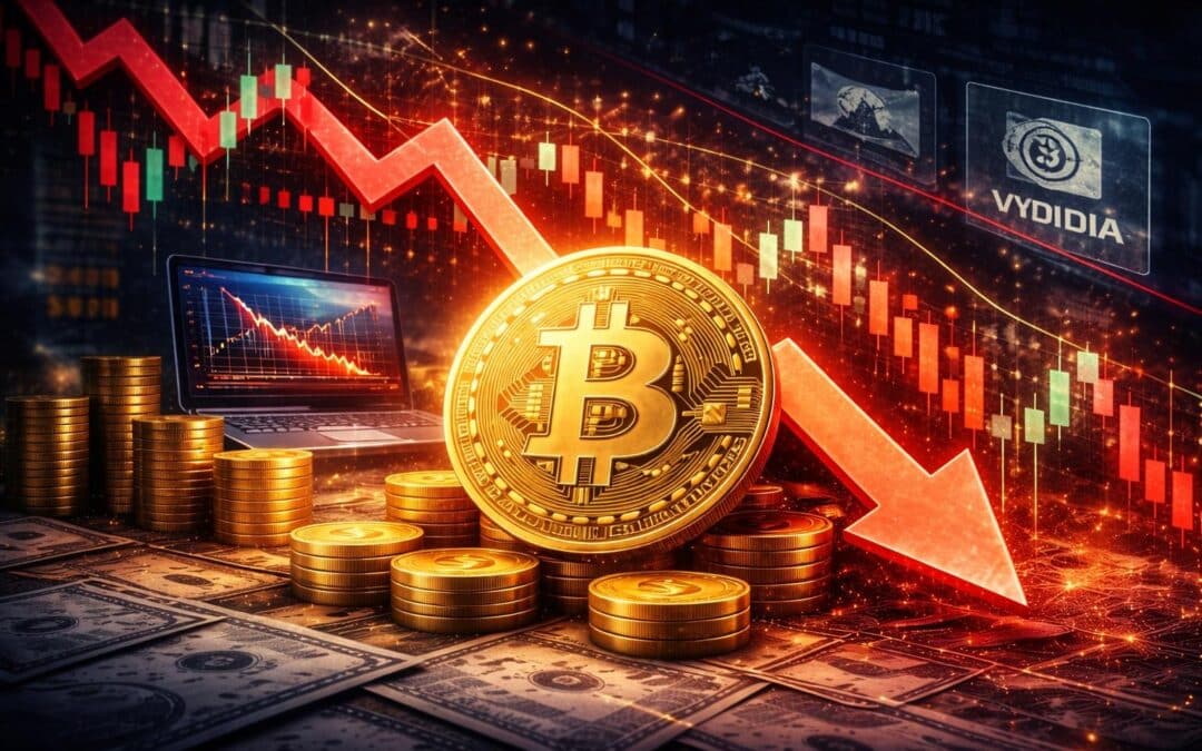 Bitcoin fällt mit Tech-Bubble: Korrelation zu Software-Stocks dokumentiert Risiko