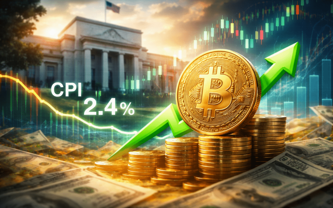 US-Inflation fällt auf 2,4 %: Bitcoin reagiert sofort – das steckt dahinter
