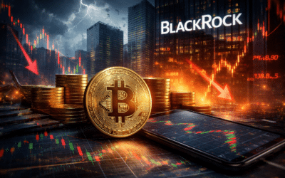 Bitcoin ETF unter Druck: BlackRock-Transfers und institutionelle Zurückhaltung belasten den Markt