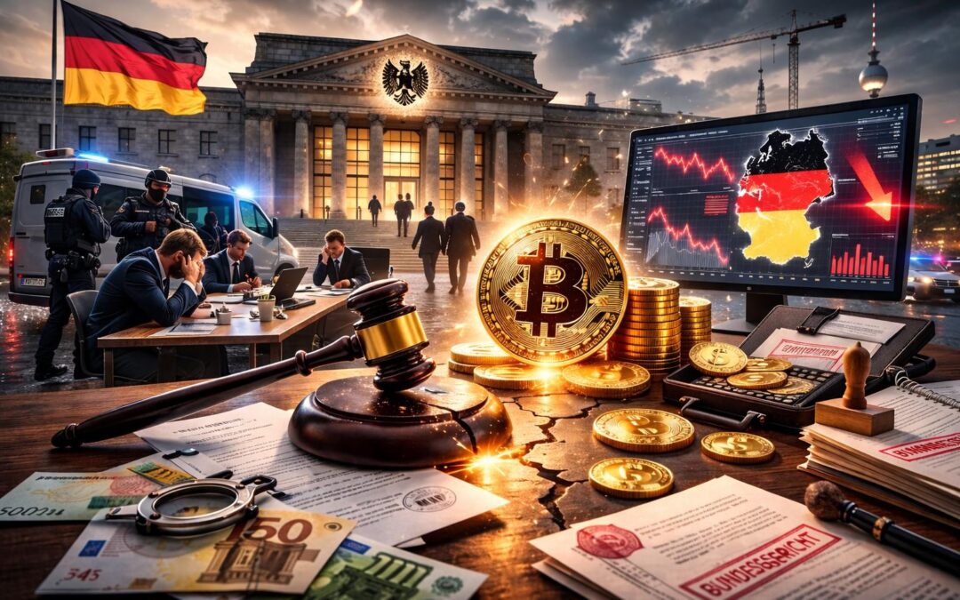 Deutschland muss 50.000 Bitcoin bei 550 Mio. Verlust zurückkaufen: Gericht zwingt Sachsen nach illegalem Verkauf