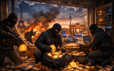 Europa wird Hotspot für Krypto-Überfälle