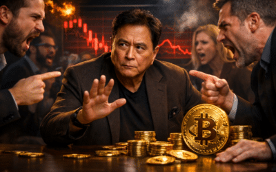 Robert Kiyosaki: Streit um Bitcoin-Käufe eskaliert