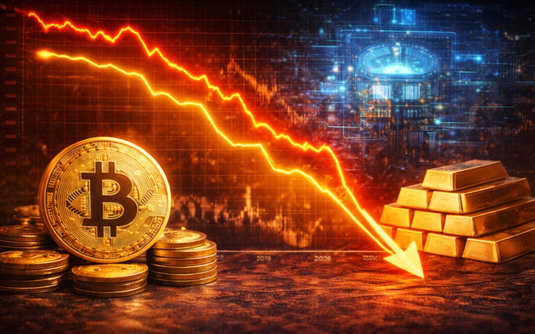 Bitcoin vs. Gold: Der Chart der seit 2010 nur eine Richtung kannte ist gebrochen