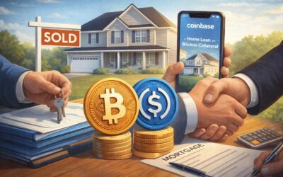 Bitcoin Immobilien Kredit: Coinbase ermöglicht Hauskauf ohne BTC zu verkaufen