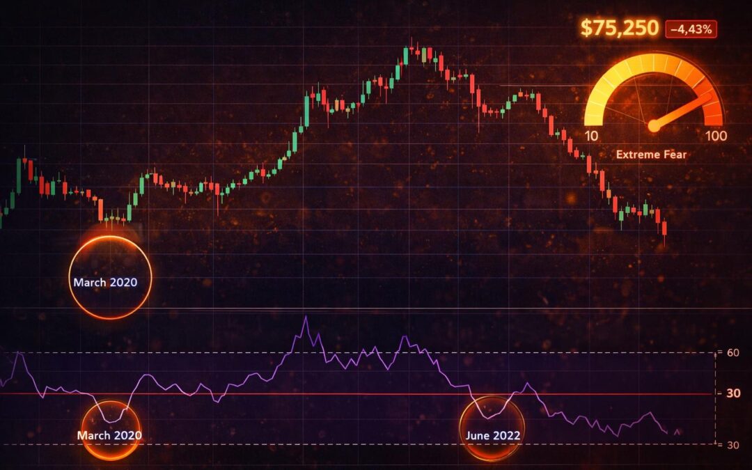 Bitcoin RSI Kaufsignal auf dem Wochenchart so stark wie zuletzt beim COVID-Crash im März 2020