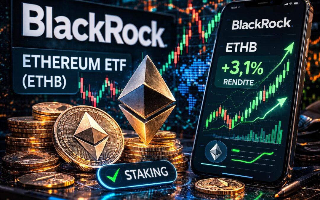 Von reiner Kursabbildung zu 3,1 % Rendite: BlackRock Ethereum ETF macht Staking zum Standardprodukt