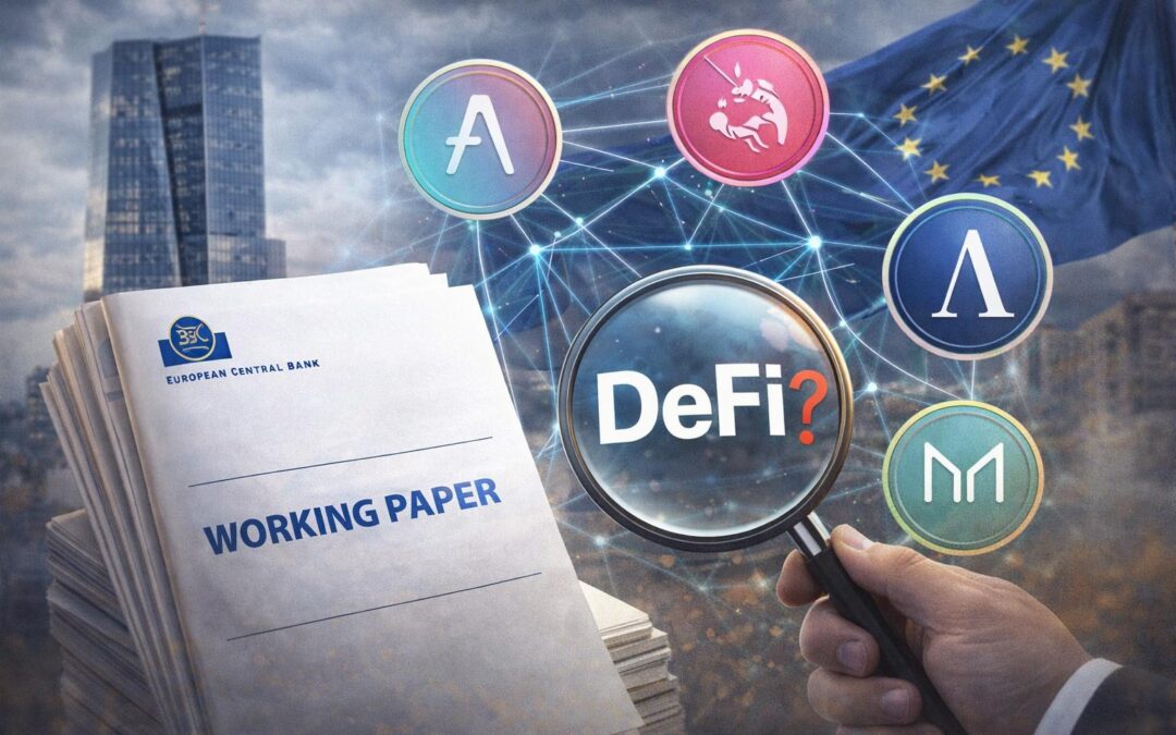 EZB DeFi Regulierung: Arbeitspapier stellt Dezentralisierung von Aave, Uniswap, MakerDAO und Ampleforth in Frage
