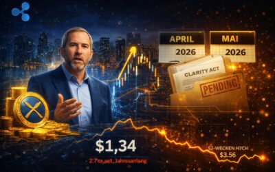 Ripple Rekordquartal 2026: CEO verschiebt CLARITY-Prognose von April auf Mai