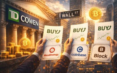 Investmentbank erkennt Aktienkategorie Bitcoin-Unternehmen an und empfiehlt 3 BTC-Aktien