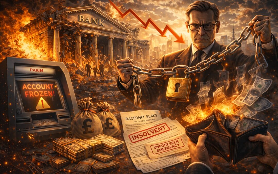 Bankenrisiko im Fiat-System: Warum Bankeinlagen kein sicheres Geld sind