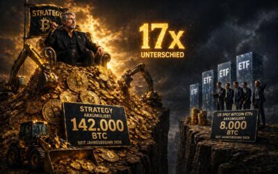 Bitcoin Akkumulation 2026 ungleich verteilt: Strategy allein dominiert das Jahr