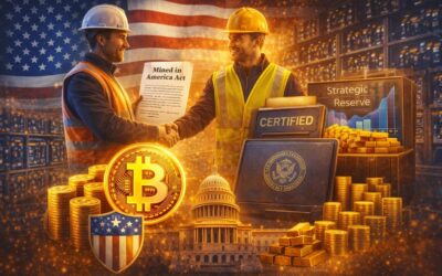 Bitcoin Mining USA Gesetz: Zertifizierte Miner dürfen Bitcoin steuerfrei an die Regierung verkaufen