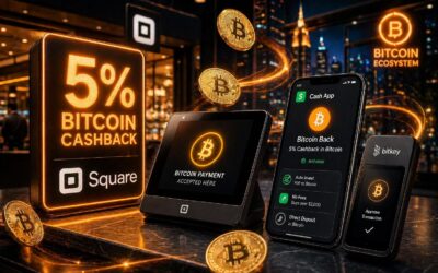 Block Bitcoin Ökosystem führt 5 Prozent Bitcoin-Cashback bei Square-Händlern ein