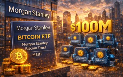 Morgan Stanley Bitcoin: Erste US-Großbank mit Spot-ETF erreicht 100 Mio. Dollar