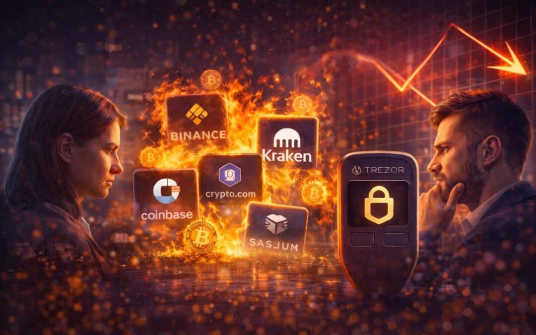 Vertrauen in Kryptobörsen schmilzt: Studie zeigt Abkehr von zentraler Verwahrung