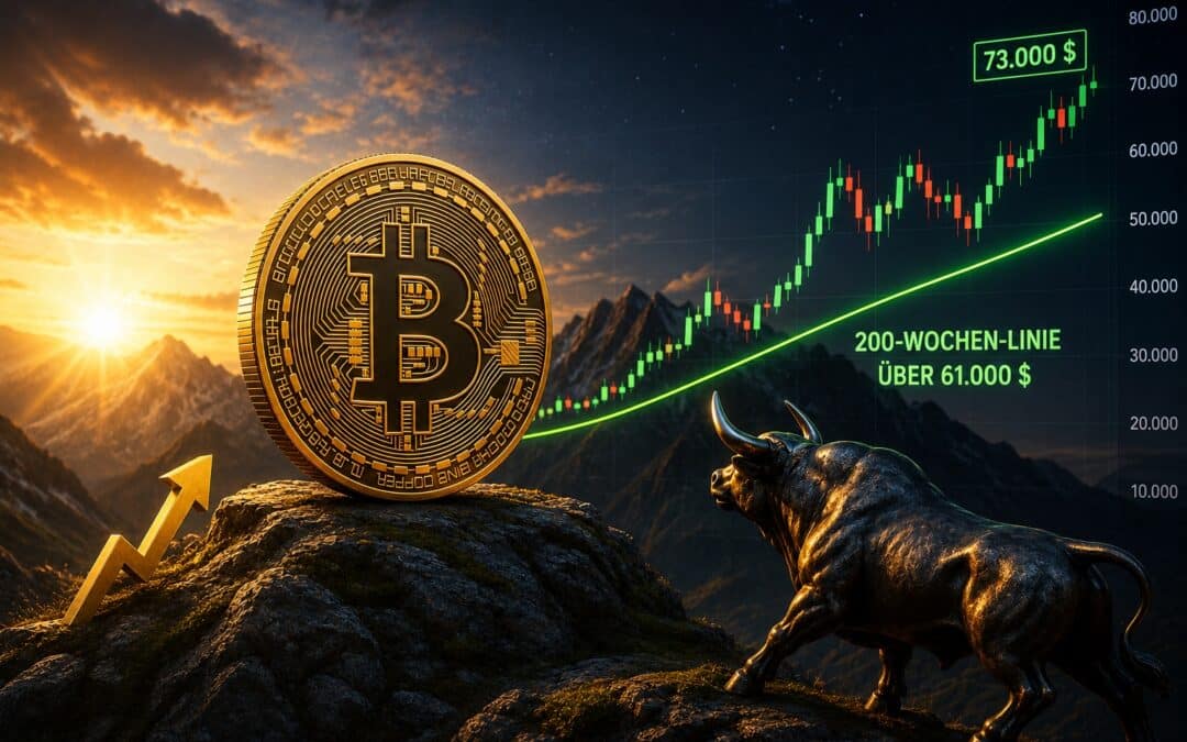 Bitcoin 200-Wochen-Linie über 61.000 Dollar: Adam Back sieht den Aufwärtstrend bestätigt