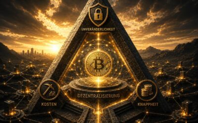 Bitcoin Architektur: Wie Unveränderlichkeit, Kosten und Knappheit Dezentralisierung erzeugen
