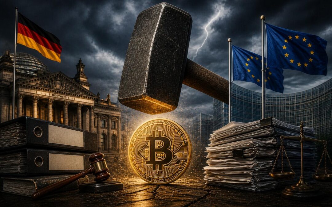 Bitcoin Steuer Hammer: Deutschland und EU planen parallele Krypto-Reformen