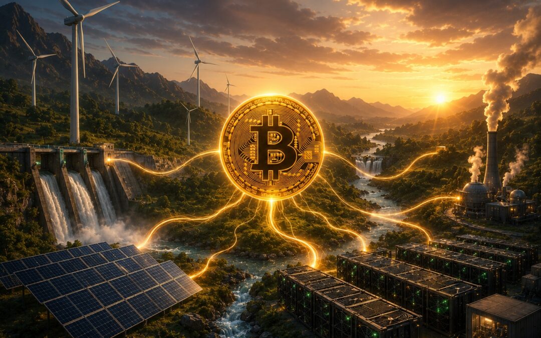 Bitcoin als Energietreiber: Wie Mining erneuerbare Energien rentabel macht