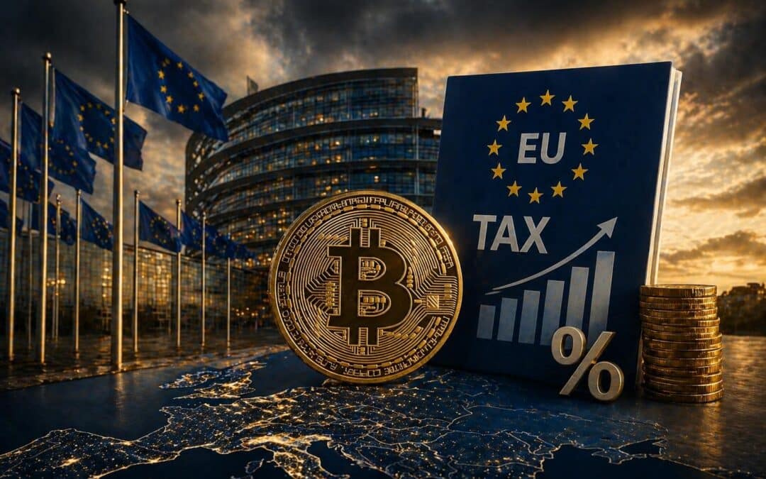 EU Krypto Steuer: Brüssel will Bitcoin-Gewinne ab 2028 zusätzlich besteuern