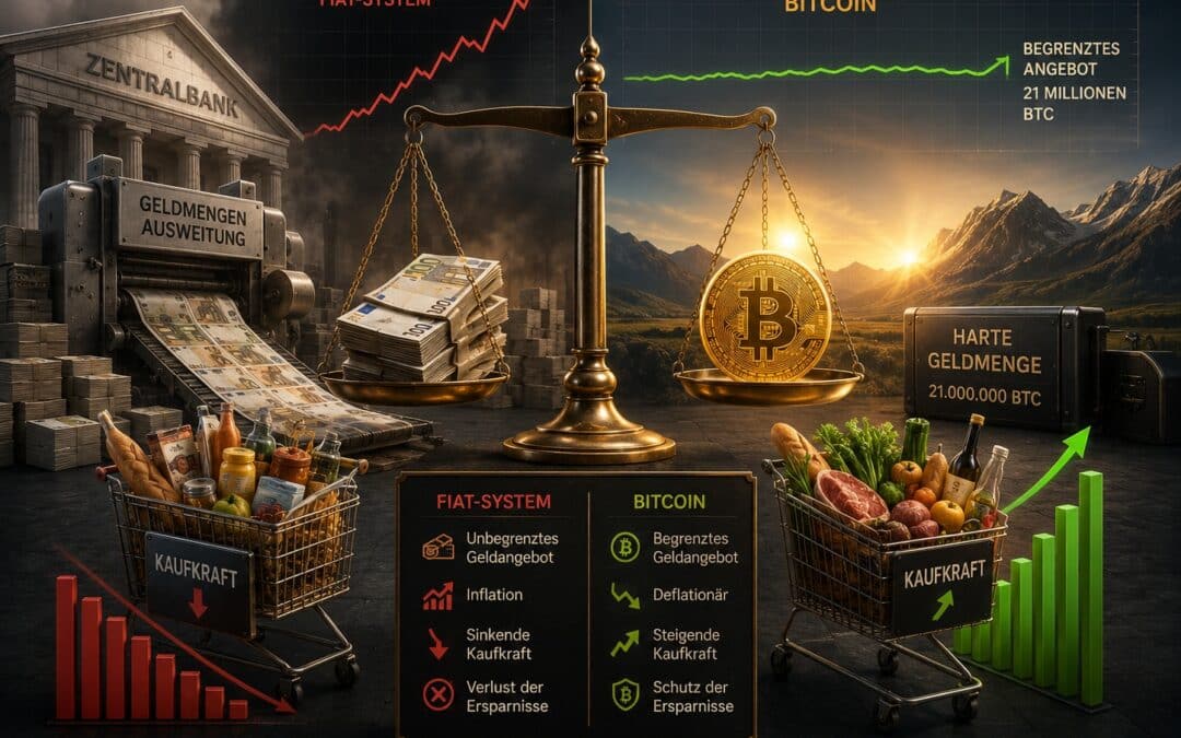Geldangebot und Kaufkraft: Wie Bitcoin das Geldsystem neu denkt