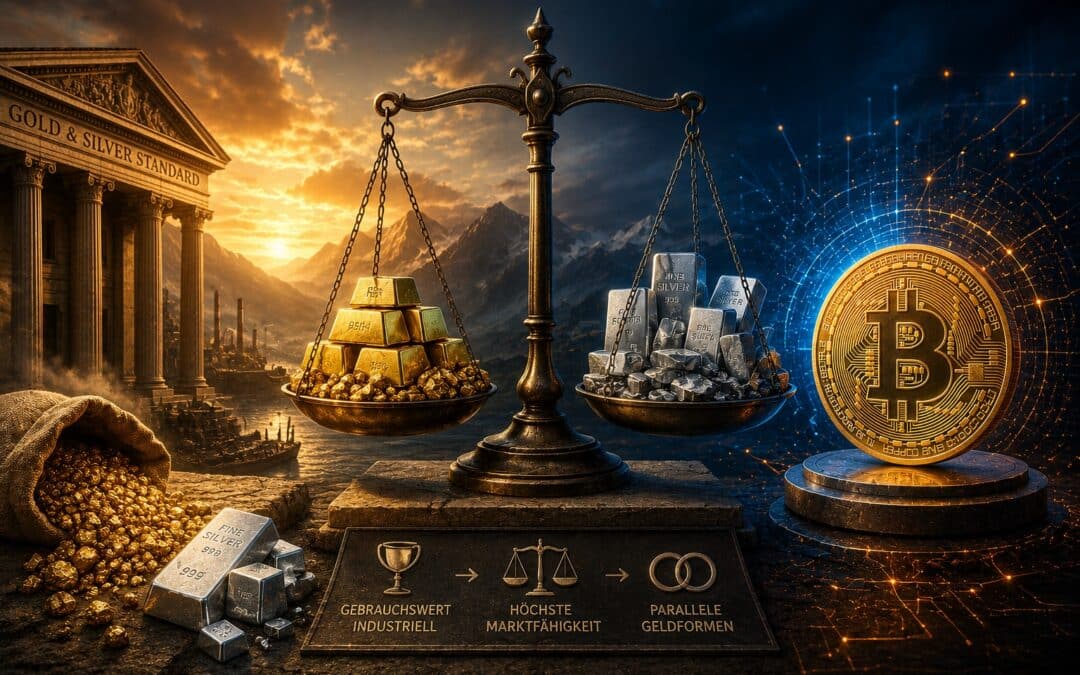 Gold- und Silber-Standard: Vom Gebrauchswert zum Bitcoin-Vergleich