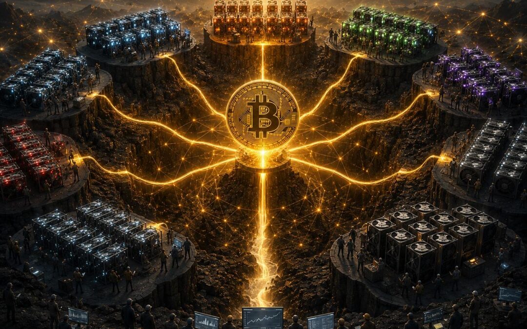 Mining Pool Konzentration: Wie Bitcoin sich selbst reguliert