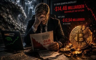 Strategy Quartalsverlust: 14,46 Milliarden Dollar Buchverlust auf Bitcoin im Q1 2026