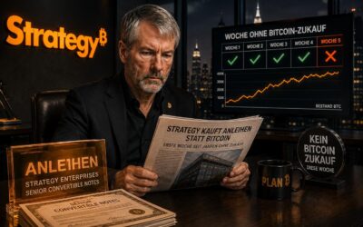 Strategy kauft Anleihen: Erstmals seit Jahren keine Bitcoin in der Wochenmeldung