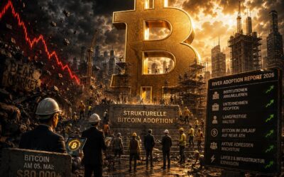 Strukturelle Bitcoin Adoption: River-Daten zeigen Wachstum trotz Bärenmarkt