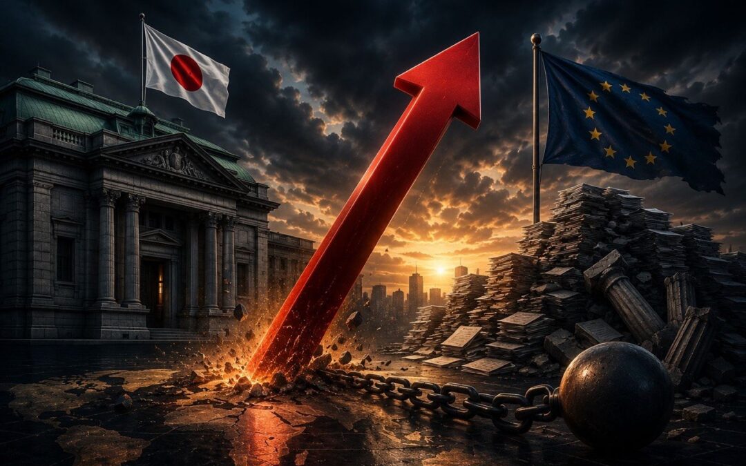 Bank of Japan Zinserhöhung: Das Ende der Nullzins-Ära trifft auch Europas Schuldenlast