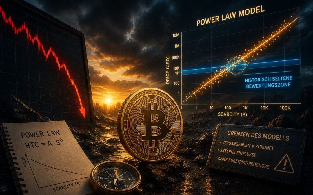 Bitcoin Akkumulationszone: Power Law sieht historisch günstige Bewertung nach Kurssturz